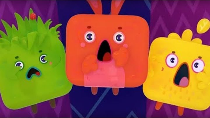 Четверо в кубе - Там, где водятся витамины - 3 серия - современные обучающие мультики для детей