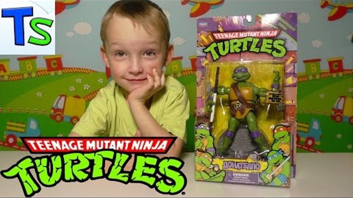 Черепашки Ниндзя обзор игрушки Донателло Teenage mutant ninja turtles toys