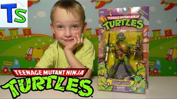 Черепашки Ниндзя обзор игрушки Донателло Teenage mutant ninja turtles toys Черепашки Ниндзя обзор игрушки Донателло Teenage mutant ninja turtles toys