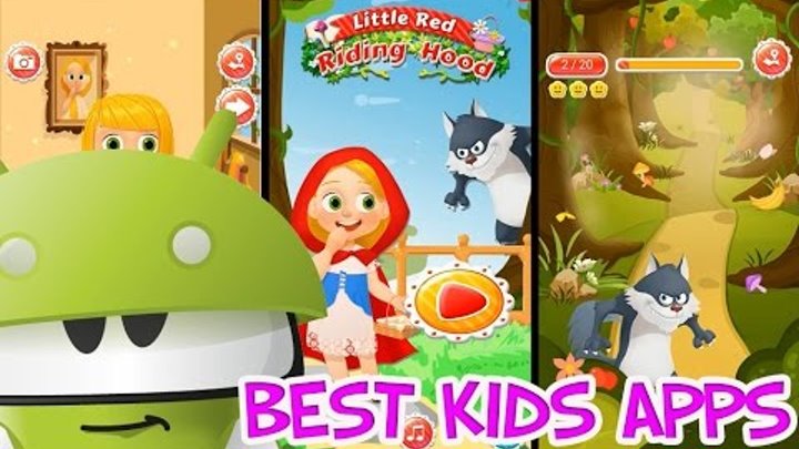 Little Red Riding Hood Story Красная шапочка и сервый волк Обучающее приложения для Детей на Андройд Little Red Riding Hood Story Красная шапочка и сервый волк Обучающее приложения для Детей на Андройд