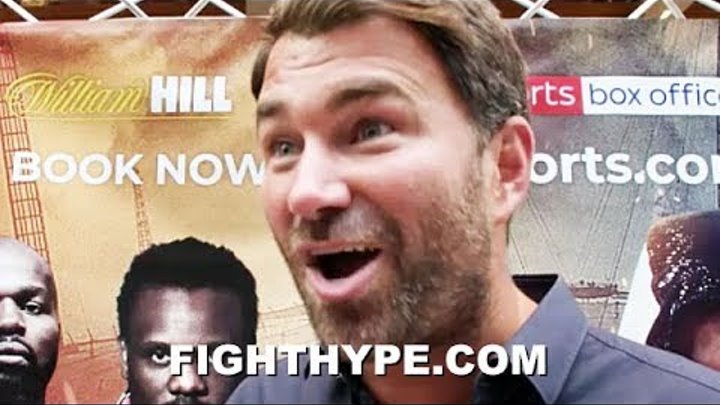 EDDIE HEARN CHECKS CRITICS OF WHYTE-PARKER PPV; SAYS "PLONKER" DOES NOT UNDERSTAND FIGHTERS EDDIE HEARN CHECKS CRITICS OF WHYTE-PARKER PPV; SAYS "PLONKER" DOES NOT UNDERSTAND FIGHTERS