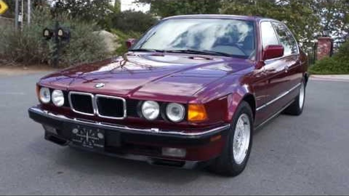 BMW 740IL E32 E38 V8 750IL 740i 1 Owner 52,000 Original mile 1 Owner Car Guy