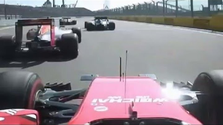 Формула 1 Гран при России Сочи 2016 Даниил Квят против Себастьяна Феттеля