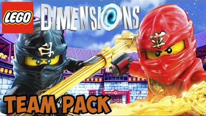 LEGO Dimensions: Ninjago - Team Pack - Free Roam + Unboxing (71207)