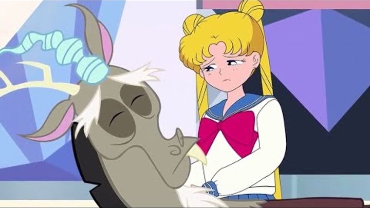Сейлор Мун встречает пони! (2 часть) [НА РУССКОМ] / Sailor Moon meets My Little Pony (2/2) [RUS]