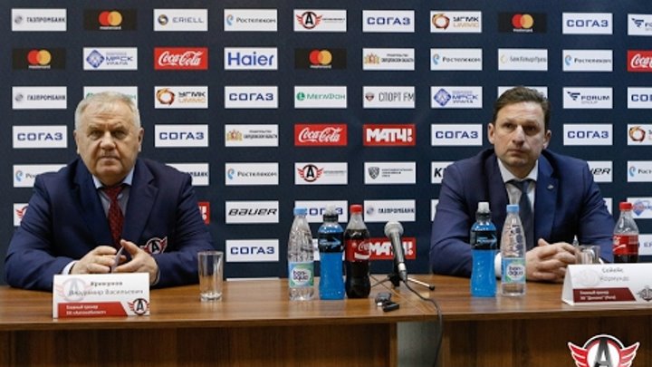 Пресс-конференция: "Автомобилист" - "Динамо", Рига (3.02.2017) Пресс-конференция: "Автомобилист" - "Динамо", Рига (3.02.2017)