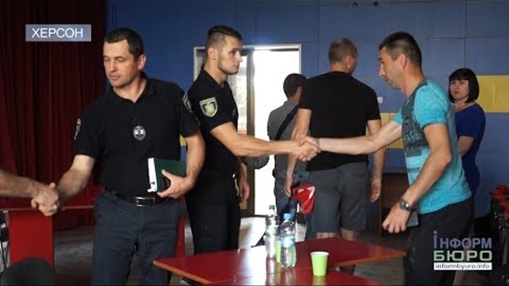 Активісти ГО "АЄС – Херсон" зустрілись з новопризначеним керівником патрульної поліції області