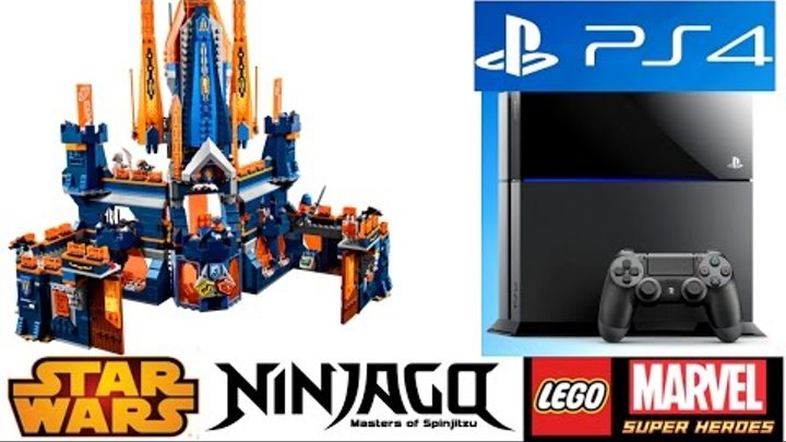 LEGO 2017 Nexo Knights Замок Найтон, NINJAGO, Майнкрафт Лего Фильм Бэтмен и Playstation 4 КОНКУРС