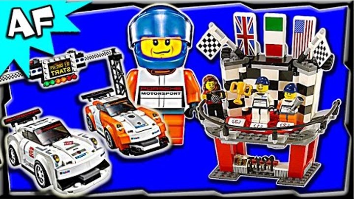 Lego Speed Champions PORSCHE 911 GT FINISH LINE 75912 Stop Motion Build Review Lego Speed Champions PORSCHE 911 GT FINISH LINE 75912 Stop Motion Build Review
