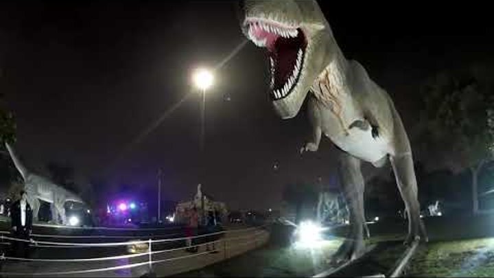 VLOG: Светящийся парк Дубай Гарден Глоу, Парк Динозавров, Дубаи, ОАЭ / Dubai Garden Glow, Dubai, UAE