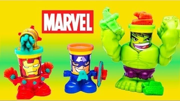 PLAY DOH AVENGERS CAN HEADS MARVEL KINDER SURPRISE SURPRISE EGGS 2015 смотреть онлайн PLAY DOH AVENGERS CAN HEADS MARVEL KINDER SURPRISE SURPRISE EGGS 2015