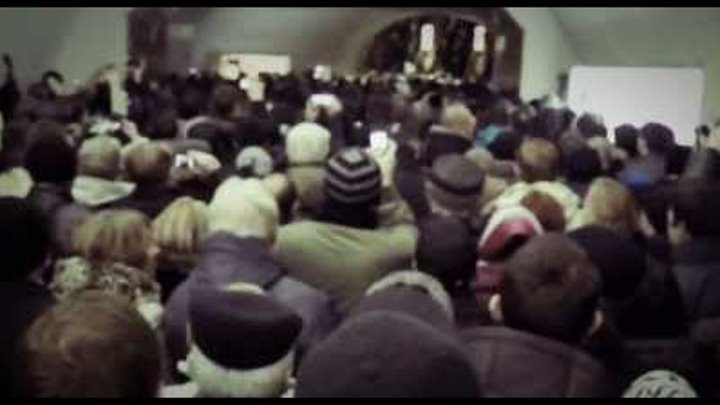 Kiev 01/12/2013 metro station Plosha L'va Tolstoho