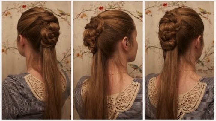 Black Sails: Eleanor Guthrie Inspired Knotted Ponytail. смотреть онлайн Black Sails: Eleanor Guthrie Inspired Knotted Ponytail.