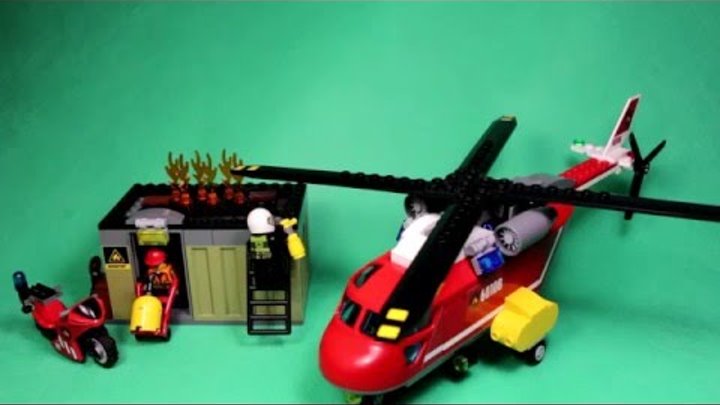 Lego City - Fire Responce Unit, 60108/ Лего Сити - Пожарная команда быстрого реагирования, 60108.