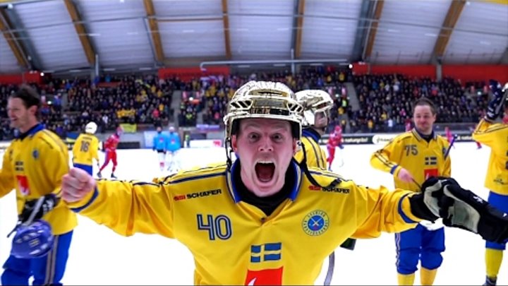Моменты с Чемпионата мира-2017 в Сандвикене, Швеция по хоккею с мячом