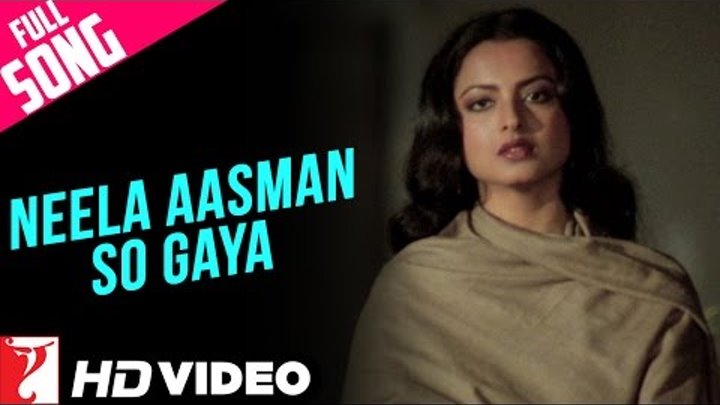 Neela Aasman So Gaya (Female) - Full Song HD | Silsila | Amitabh Bachchan | Rekha