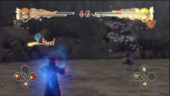 Naruto Shippuuden: Ultimate Ninja Storm 2: Pain vs. Naruto Sage Mode HD