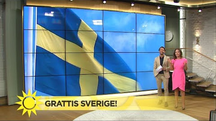 Tilde på Nationaldagen "Jag älskar Sverige och är stolt" - Nyhetsmorgon (TV4) Tilde på Nationaldagen "Jag älskar Sverige och är stolt" - Nyhetsmorgon (TV4)
