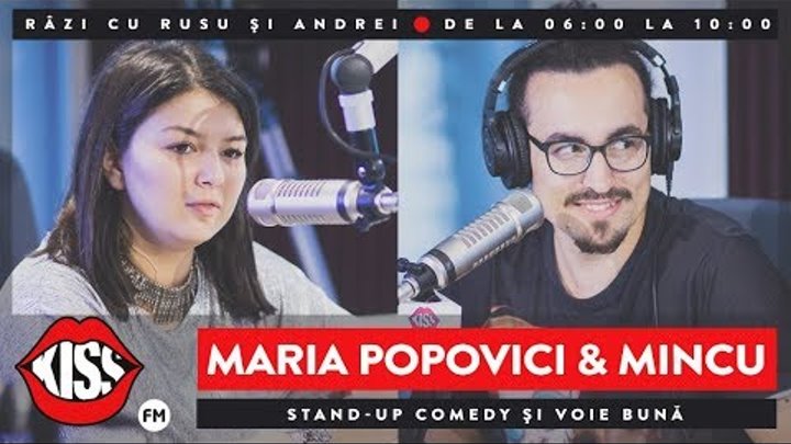 Stand-up comedy și voie bună cu Maria Popovici & Mincu