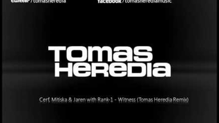 Cerf, Mitiska & Jaren With Rank 1 - Witness (Tomas Heredia Remix) RIPPED FROM ASOT #549