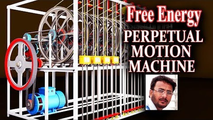 FREE ENERGY - Perpetual Motion Machine Gravity Based Automatic - How to make Machine at home DIY