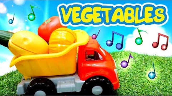 Песенки для малышей - учим овощи на английском языке для детей.