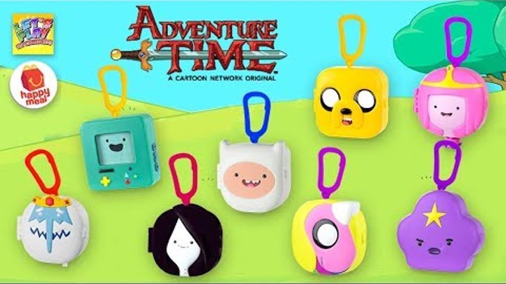 2017 Adventure Time McDonald's Happy Meal Complete Set of Toys