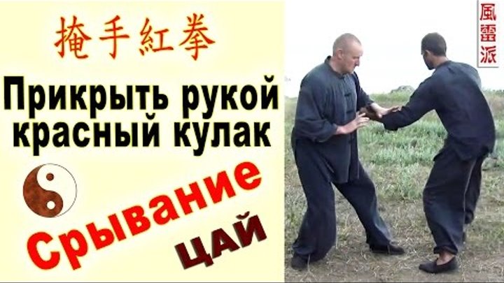 Прикрыться рукой, красный кулак (яньшоу хунцюань 掩手紅拳). Срывание-цай Прикрыться рукой, красный кулак (яньшоу хунцюань 掩手紅拳). Срывание-цай
