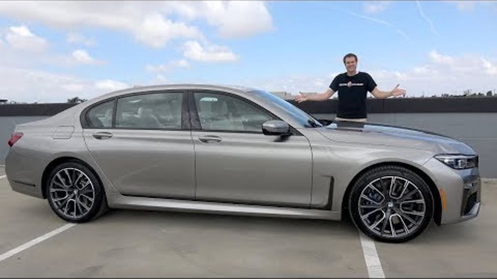 BMW 750i 2020 года - это новый флагманский люксовый седан BMW
