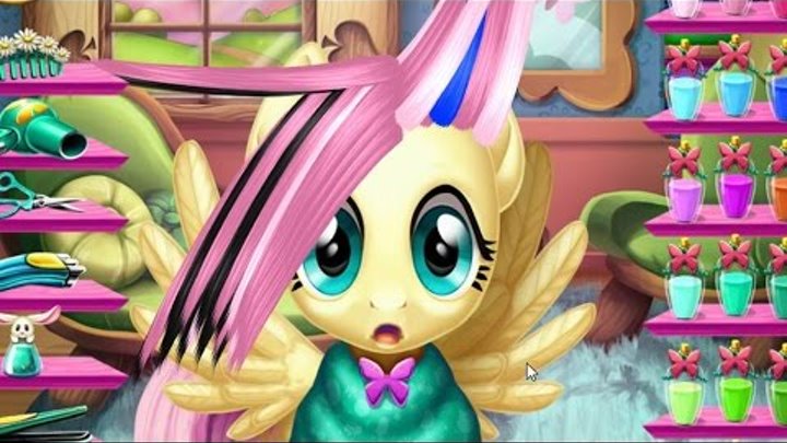 ПОНИ ИГРЫ. ФЛАТТЕРШАЙ НЕДОВОЛЬНА НОВОЙ ПРИЧЕСКОЙ. My little pony мультик игра ПОНИ ИГРЫ. ФЛАТТЕРШАЙ НЕДОВОЛЬНА НОВОЙ ПРИЧЕСКОЙ. My little pony мультик игра