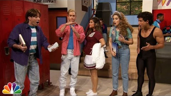 Jimmy Fallon Went to Bayside High with "Saved By The Bell" Cast