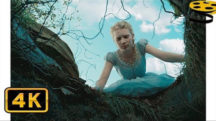 Алиса падает в Кроличью Нору. Погоня за Кроликом | Алиса в стране чудес (2010) | HD Алиса падает в Кроличью Нору. Погоня за Кроликом | Алиса в стране чудес (2010) | HD
