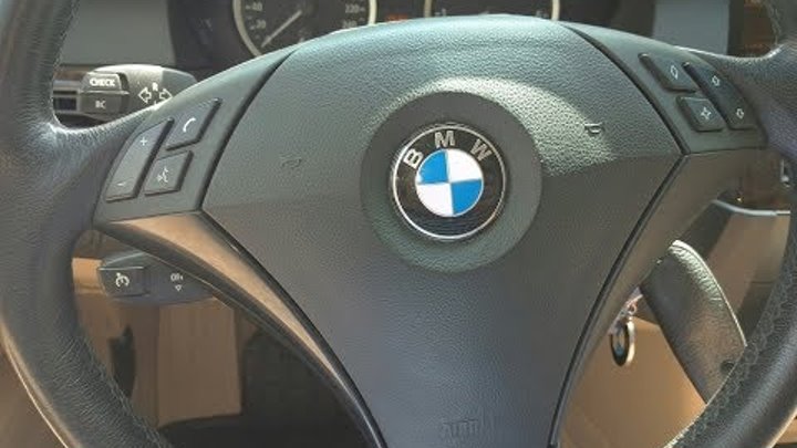 BMW E60 5 SERIES КАК СДЕЛАТЬ БЛЕСТЯЩИМИ ВСТАВКИ НА РУЛЕ