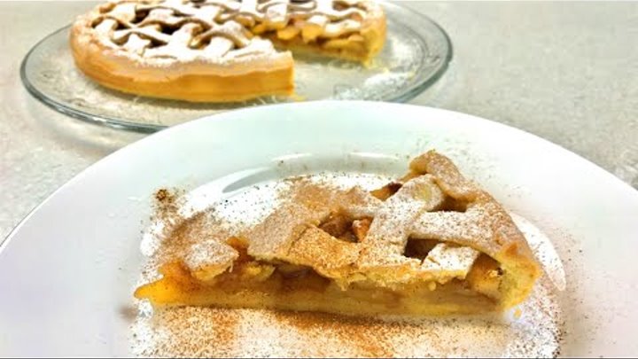 АМЕРИКАНСКИЙ ПИРОГ С ЯБЛОКАМИ - НЕРЕАЛЬНО ВКУСНО! / AMERICAN APPLE PIE - DELICIOUS!