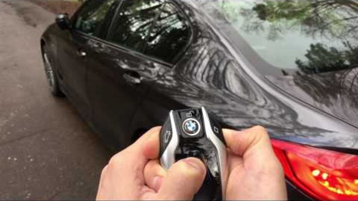 BMW 5-й серии (G30) - Дистанционная парковка BMW 5-й серии (G30) - Дистанционная парковка