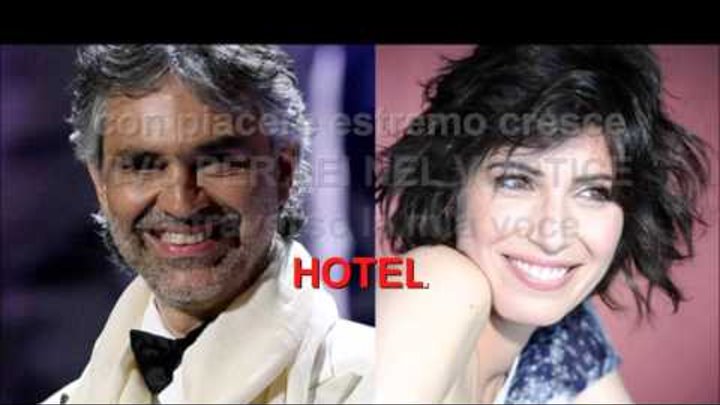 Andrea Bocelli e Giorgia - Vivo per lei - Karaoke con testo