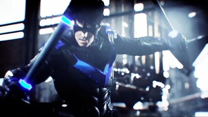 Batman: Arkham Knight - Tumbler Batmobile Pack and GCPD Lockdown Mission DLC Trailer