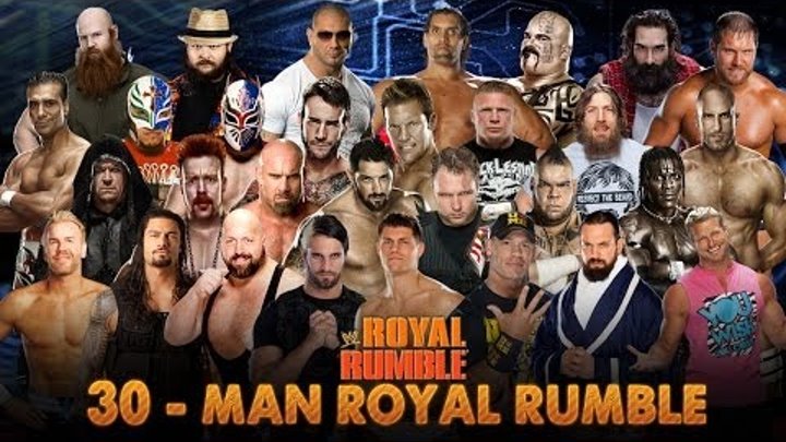 WWE Royal Rumble 2014 Match HD