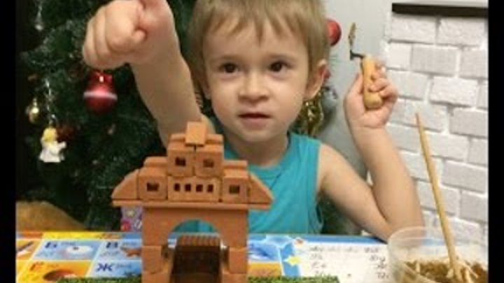 БрикМастер Летний домик из настоящих кирпичей,а построили колодец)) BrickMaster garden-house playset БрикМастер Летний домик из настоящих кирпичей,а построили колодец)) BrickMaster garden-house playset