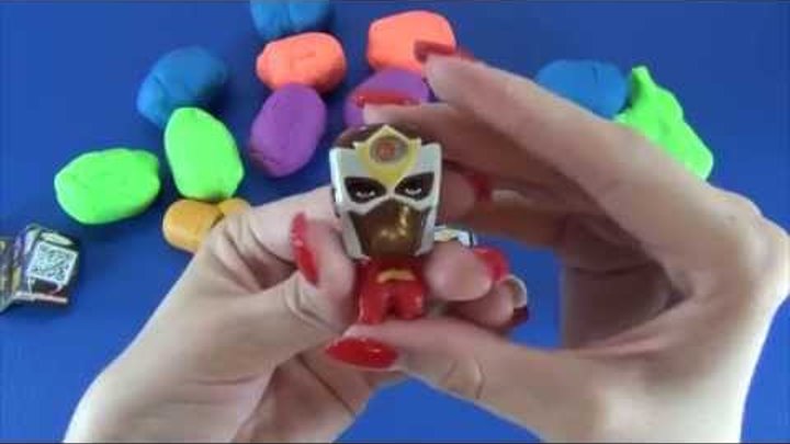 Kinder Surprise Eggs in Play Doh. Unpacking kinder eggs. Kinder Avengers from Marvel Kinder Surprise Eggs in Play Doh. Unpacking kinder eggs. Kinder Avengers from Marvel