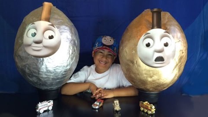Giant Eggs, Thomas and Friends Toy Trains, Disney Cars Toys, Angry Birds Egg Surprise, Play Doh
