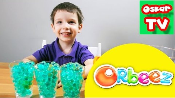 Орбиз и Оскар ТВ Ищем сюрпризы игрушки в шариках ORBEEZ Challenge surprise toys unboxing