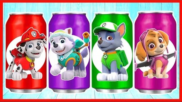 Мультик. Учим цвета. Щенячий патруль. Ам Ням. Learn Colors. Fanta. Фанта. PAW Patrol.