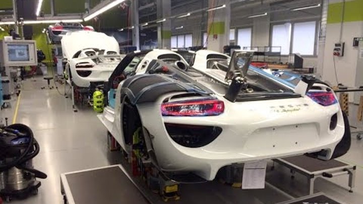 2015 Porsche 911 Production Line смотреть онлайн 2015 Porsche 911 Production Line