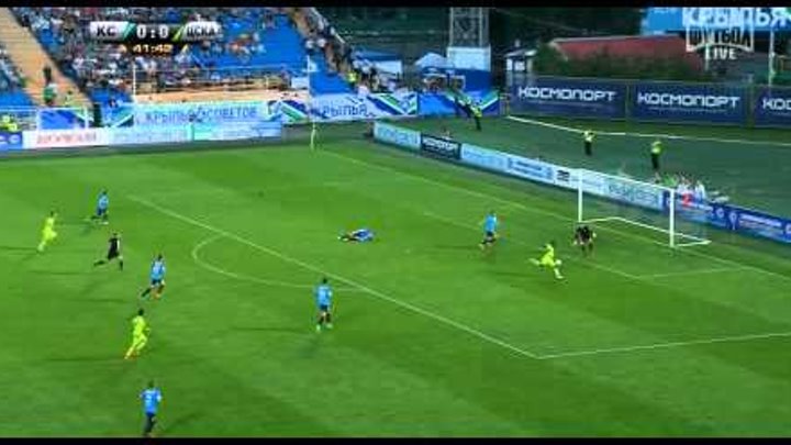 Крылья Советов - ЦСКА 0-2 РПЛ 2-й тур, 24.07.2015, обзор матча, голы, моменты (HD)