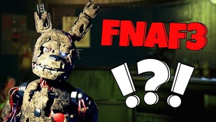 Теории и факты Five Nights At Freddy's 3 |Точная Дата выхода известна?|#1 Теории и факты Five Nights At Freddy's 3 |Точная Дата выхода известна?|#1