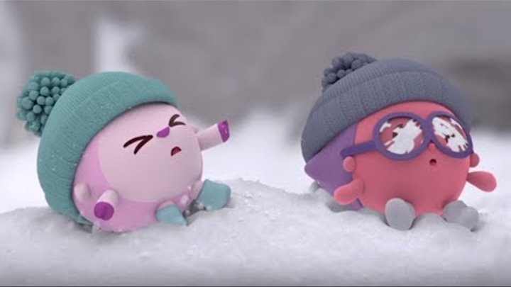 Малышарики - Снег (Новая серия 113) Развивающие мультики для самых маленьких