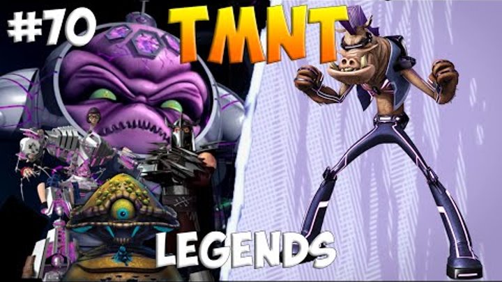 Черепашки-Ниндзя: Легенды. Прохождение #70 2 Bebop vs ALL BOSSES (TMNT Legends IOS Gameplay 2016