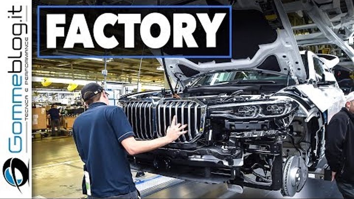 BMW X7 PRE-SERIES Production - CAR FACTORY + HOW IT'S MADE