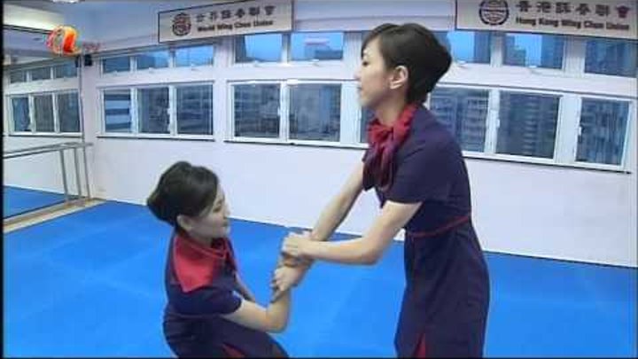 Wing Chun for Hong Kong Airlines Flight Attendants